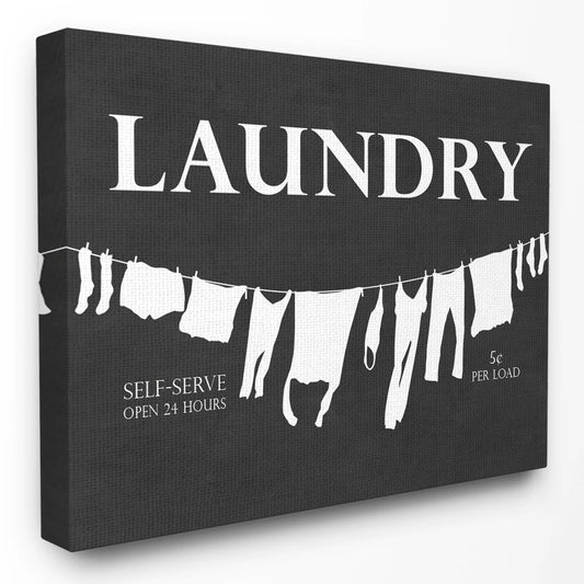 Laundry Clothesline Wall Art