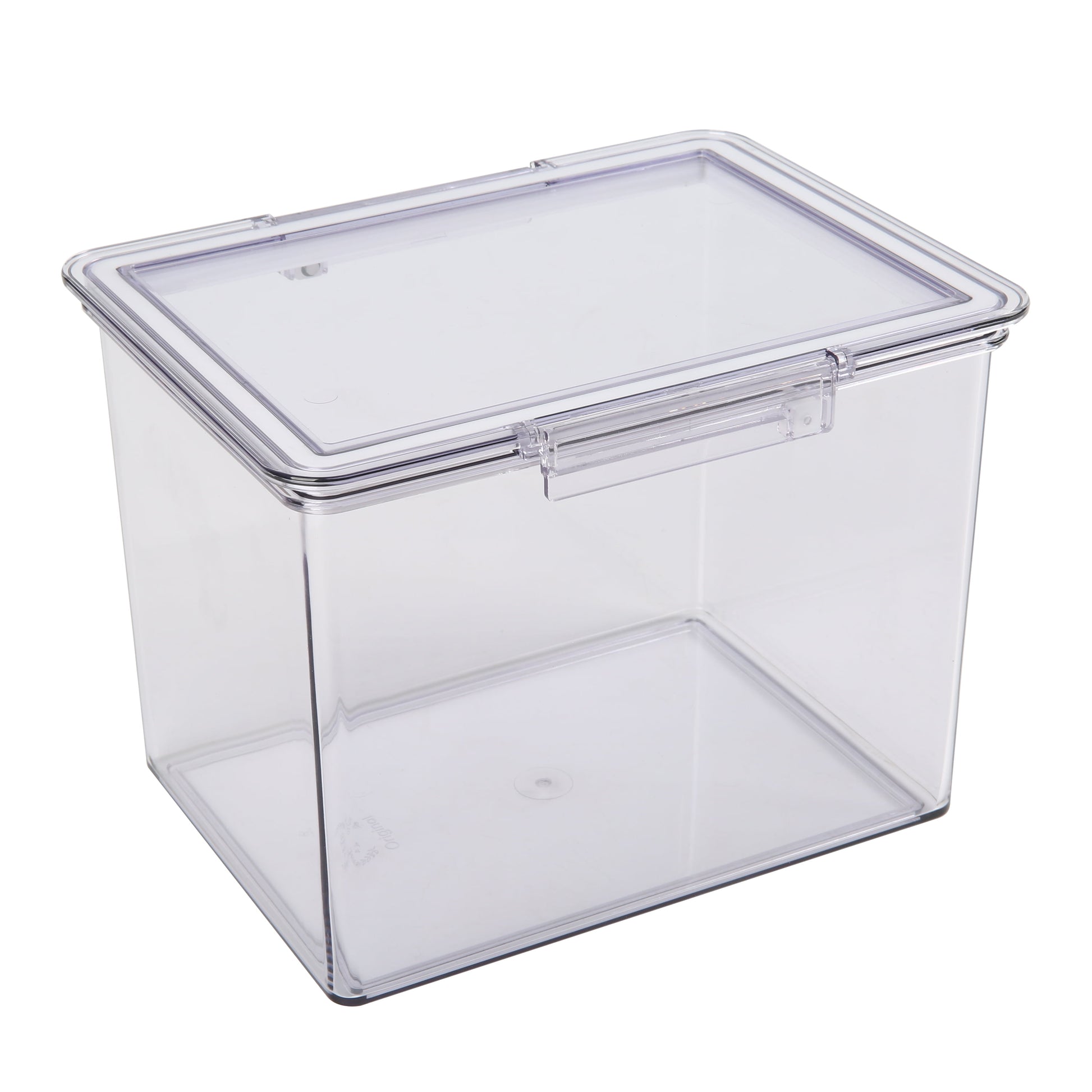 XL Canisters Clear Plastic Food Storage Containers, Pack of 2