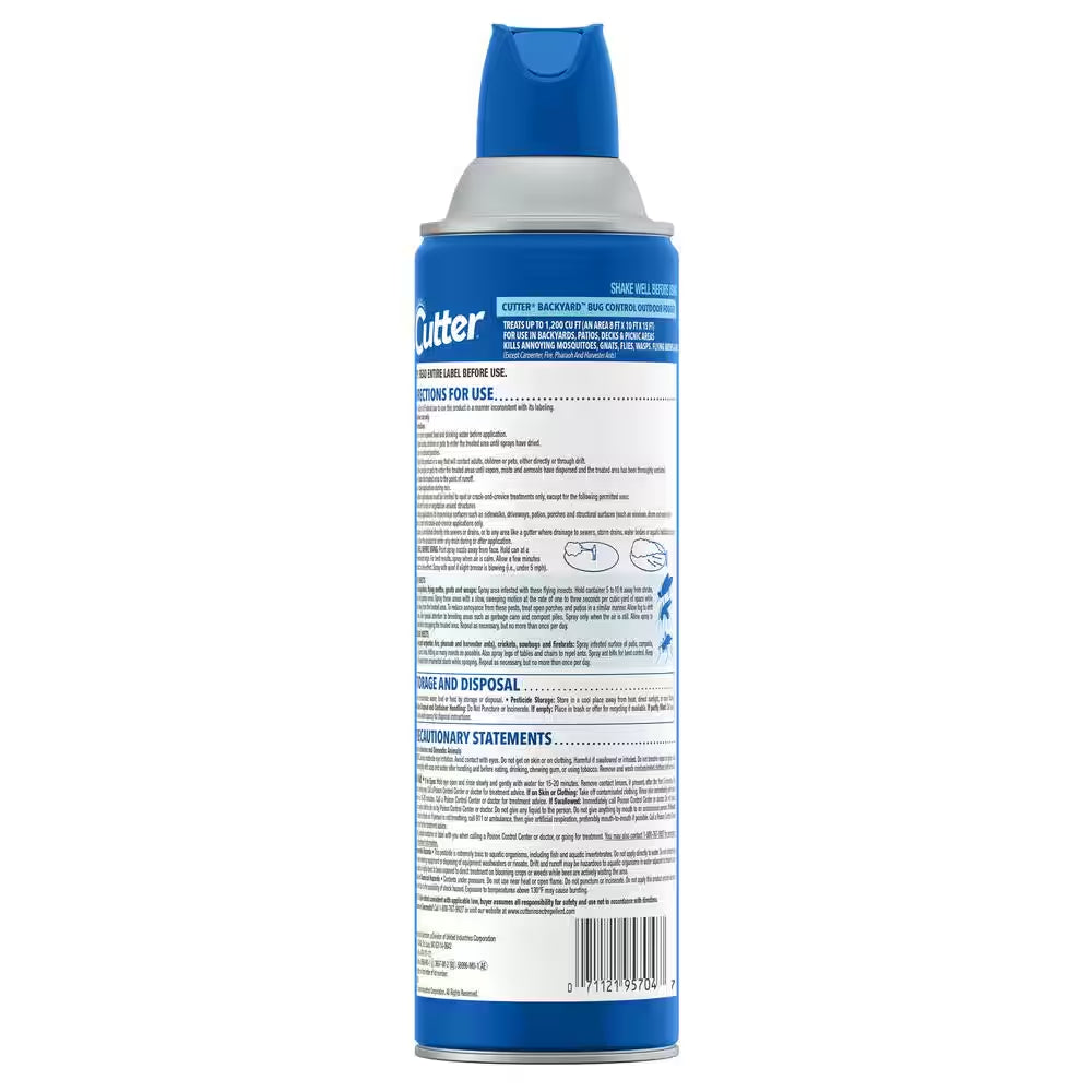 16 Oz. Backyard Bug Control Outdoor Fogger Ready-To-Spray Outdoor Multi-Bug Killer