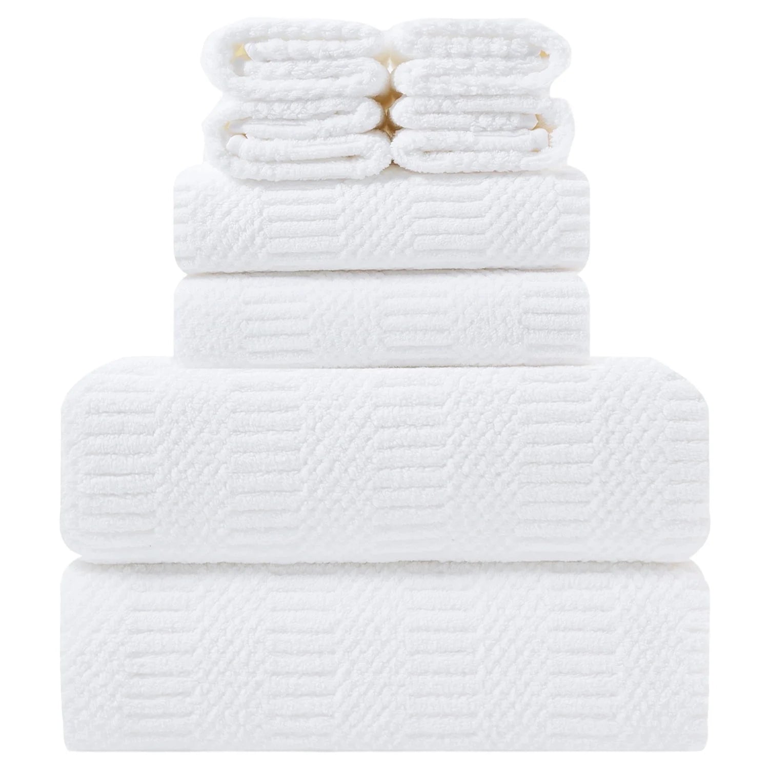 Bathroom Towel Set Dark Gray 4-Piece 700GSM Ultra Microfiber Bath Towel Set for Adult, Child and Senior